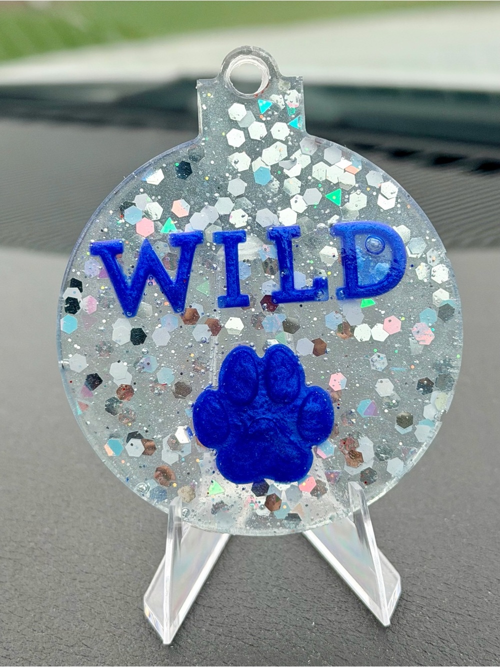 UK wildcats Christmas ornament